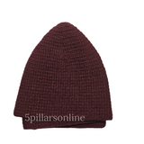 Islamic Prayer Hat Plain Wool (Various Colours)