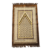 Velvet Swirl Design Prayer Mat