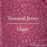 textured jersey hijab