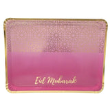 Eid Mubarak Party Serving Trays (Purple & Gold)