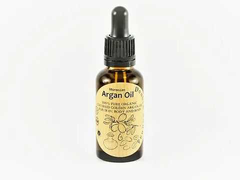 Organic Golden Moroccan Argan Oil (30ml)