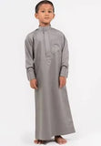 Al Haramain Jubba Light Grey For kids