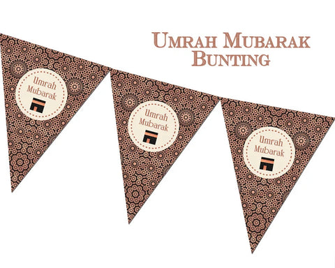 Umrah Mubarak Bunting