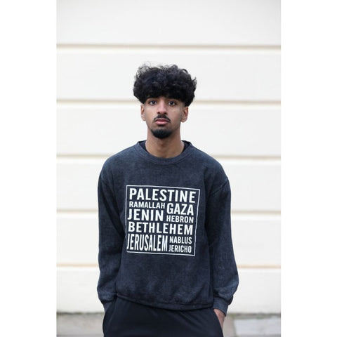 Palestine Cities Jumper