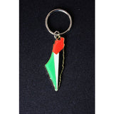 Palestine Map Key Ring