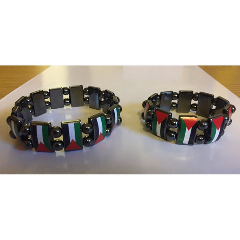 Palestine Flag Metal Bracelets