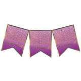 Eid Mubarak Banner (Purple & Gold)