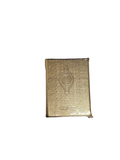 Gold Zipped Cover Quran A5