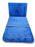 Velvet Hard Back Portable Back Rest Prayer Mat